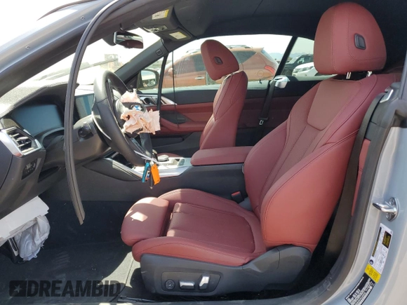 2023 BMW 4 Series M440i with VIN WBA53AT01PCL91616, listed as a Copart auction lot 47606453 with 1,143 mi miles and . Bid and sale history available at DreamBid. Image 7.
