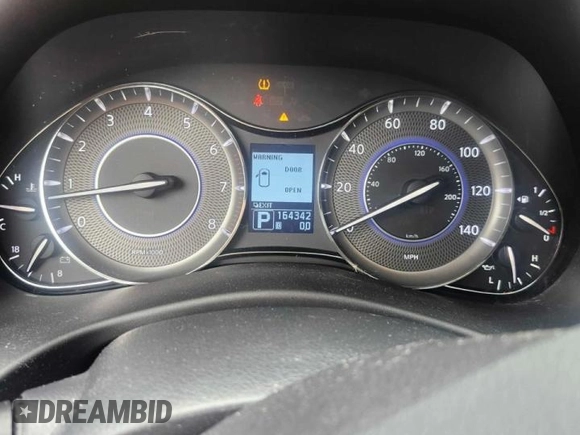 2012 Infiniti QX56 7-passenger with VIN JN8AZ2NE7C9015769, listed as a Copart auction lot 61275105 with 164,342 mi miles and Clean title. Bid and sale history available at DreamBid. Image 8.