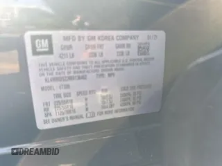 2021 Buick Encore GX Select with VIN KL4MMDS23MB136462, listed as a IAAI auction lot 42729539 with 56,589 mi miles and . Bid and sale history available at DreamBid. Image 2.
