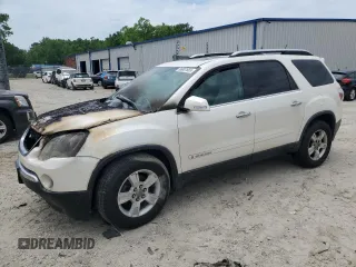 2008 GMC Acadia SLT2 z VIN 1GKEV33758J259384, wystawiony jako Copart lot #56007665 z przebiegiem Nie podano mil oraz Szkoda całkowita • Salvage title. Historia ofert i sprzedaży dostępna na DreamBid. Obrazek 1.