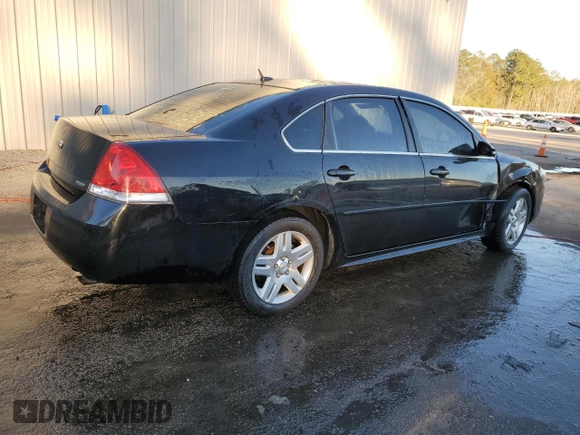 2014 Chevrolet Impala LT with VIN 2G1WB5E3XE1123670, listed as a Copart auction lot 87958525 with 155,110 mi miles and Salvage Title. Bid and sale history available at DreamBid. Image 3.