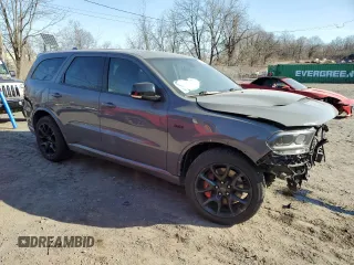 2021 Dodge Durango SRT 392 with VIN 1C4SDJGJ2MC663561, listed as a Copart auction lot 48911065 with 49,351 mi miles and Salvage title. Bid and sale history available at DreamBid. Image 4.