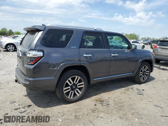 2016 Toyota 4Runner Limited with VIN JTEBU5JR7G5319914, listed as a Copart auction lot 53989425 with 110,370 mi miles and Salvage Title. Bid and sale history available at DreamBid. Image 3.
