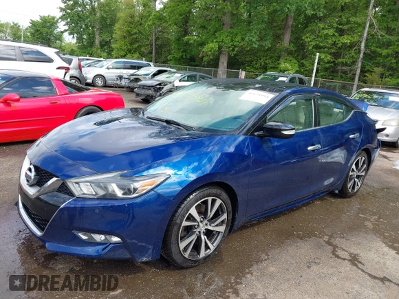 2016 Nissan Maxima SR with VIN 1N4AA6AP7GC398418, listed as a IAAI auction lot 42171994 with 214,232 mi miles and . Bid and sale history available at DreamBid. Image 2.