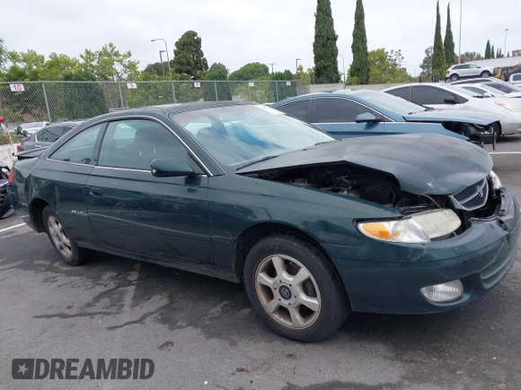 1999 Toyota Solara SE with VIN 2T1CF22P4XC129649, listed as a IAAI auction lot 42571054 with 89,922 mi miles and . Bid and sale history available at DreamBid. Image 13.