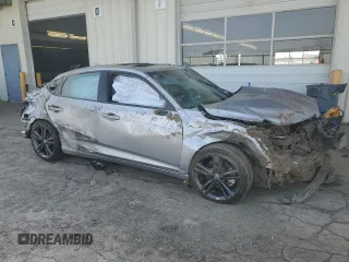 2024 Acura Integra w/A-Spec Technology Package with VIN 19UDE4H66RA023861, listed as a Copart auction lot 48730225 with 0 mi miles and Salvage Title. Bid and sale history available at carsss.com. Image 4.