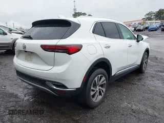 2021 Buick Envision Essence with VIN LRBFZNR45MD105813, listed as a IAAI auction lot 41968357 with 31,855 mi miles and . Bid and sale history available at carsss.com. Image 4.