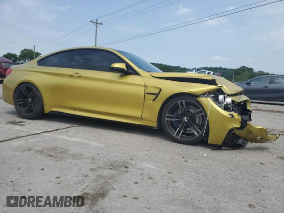 2015 BMW M4 with VIN WBS3R9C51FK334817, listed as a Copart auction lot 53521564 with 51,403 mi miles. Bid and sale history available at carsss.com. Image 4.