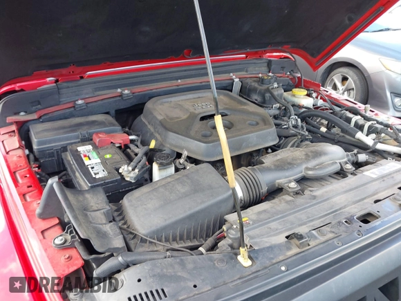 2021 Jeep Wrangler Unlimited Sahara with VIN 1C4HJXEN8MW622359, listed as a IAAI auction lot 42328958 with 100,450 mi miles and . Bid and sale history available at DreamBid. Image 10.