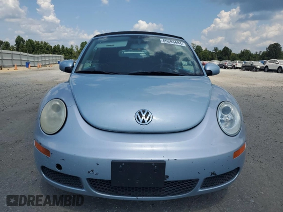 2009 Volkswagen Beetle S with VIN 3VWRG31Y09M406134, listed as a Copart auction lot 69293484 with 116,733 mi miles and Salvage title. Bid and sale history available at DreamBid. Image 5.