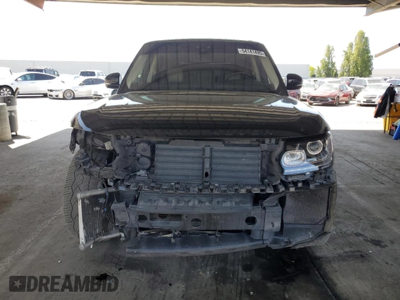 2017 Land Rover Range Rover HSE with VIN SALGS2FV8HA378931, listed as a Copart auction lot 54141495 with 77,839 mi miles and Salvage title. Bid and sale history available at DreamBid. Image 5.