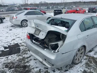 2004 BMW 5 Series 530i with VIN WBANA73524B047329, listed as a IAAI auction lot 41613554 with 240,000 mi miles and . Bid and sale history available at carsss.com. Image 6.