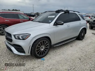 2021 Mercedes-Benz GLE 580 with VIN 4JGFB8GB3MA488950, listed as a Copart auction lot 89192575 with Not provided miles and Salvage title. Bid and sale history available at DreamBid. Image 1.