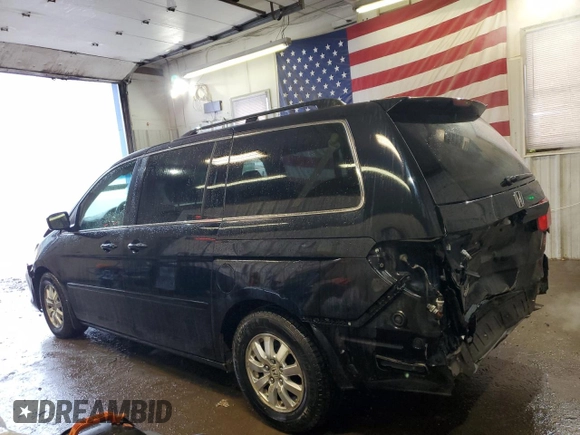 2008 Honda Odyssey EX-L with VIN 5FNRL38638B071781, listed as a Copart auction lot 47755835 with 104,508 mi miles and Salvage Title. Bid and sale history available at carsss.com. Image 2.