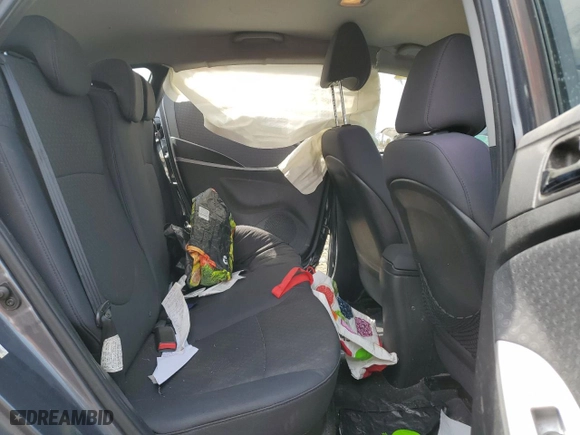 2013 Hyundai Accent SE with VIN KMHCU5AE7DU074888, listed as a Copart auction lot 50087305 with 166,406 mi miles and Salvage Title. Bid and sale history available at carsss.com. Image 10.