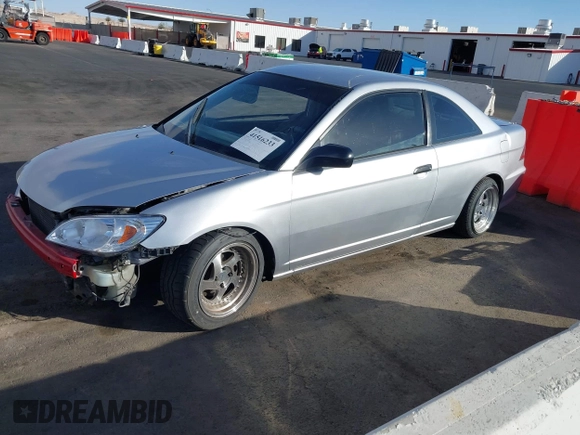 2005 Honda Civic VP z VIN 1HGEM22105L059780, wystawiony jako IAAI lot #41516233 z przebiegiem 117 423 mil mil oraz . Historia ofert i sprzedaży dostępna na DreamBid. Obrazek 2.