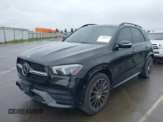 2022 Mercedes-Benz GLE 350 with VIN 4JGFB4JB4NA624585, listed as a IAAI auction lot 41788075 with 34,859 mi miles and . Bid and sale history available at DreamBid. Image 2.