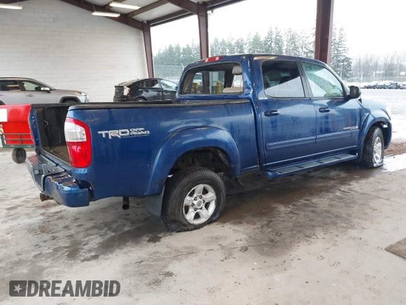 2006 Toyota Tundra Limited with VIN 5TBDT48166S510624, listed as a IAAI auction lot 41210260 with 208,006 mi miles and . Bid and sale history available at DreamBid. Image 4.