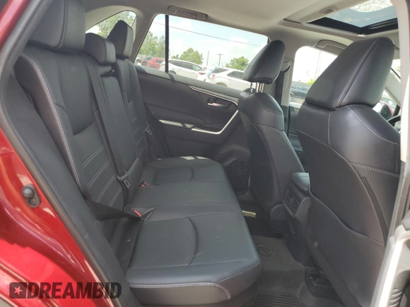 2021 Toyota RAV4 Hybrid LE with VIN 4T3B6RFVXMU021230, listed as a Copart auction lot 61208665 with 46,482 mi miles and Salvage title. Bid and sale history available at DreamBid. Image 11.