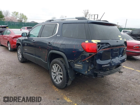 2017 GMC Acadia SLE with VIN 1GKKNSLAXHZ281407, listed as a IAAI auction lot 41911752 with 142,418 mi miles. Bid and sale history available at carsss.com. Image 3.