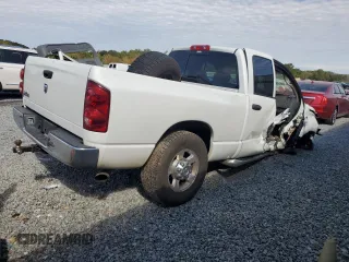 2008 Dodge Ram 2500 SLT with VIN 3D7KR28A48G105693, listed as a Copart auction lot 76338284 with 0 mi miles and Salvage Title. Bid and sale history available at carsss.com. Image 3.