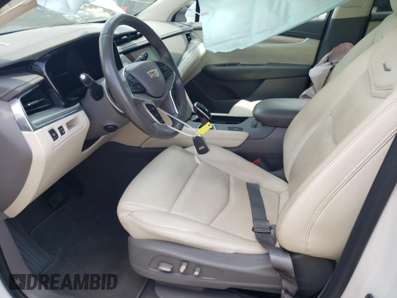 2018 Cadillac XT5 Luxury FWD with VIN 1GYKNCRS9JZ155007, listed as a Copart auction lot 53855885 with 65,767 mi miles and Salvage Title. Bid and sale history available at carsss.com. Image 7.