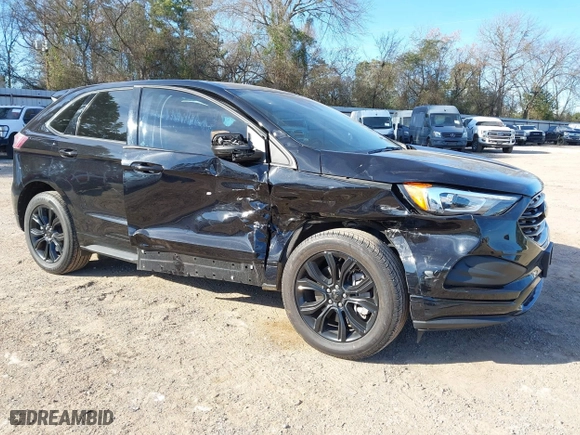 2022 Ford Edge SE with VIN 2FMPK4G93NBA20703, listed as a IAAI auction lot 41282784 with 58,747 mi miles. Bid and sale history available at carsss.com. Image 1.