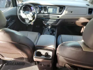 2015 Kia Sedona SX-L with VIN KNDME5C1XF6020296, listed as a Copart auction lot 42625245 with 153,028 mi miles and Salvage Title. Bid and sale history available at DreamBid. Image 8.