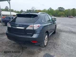 2011 Lexus RX 350 with VIN 2T2ZK1BA6BC044764, listed as a IAAI auction lot 41964837 with 158,102 mi miles. Bid and sale history available at carsss.com. Image 4.