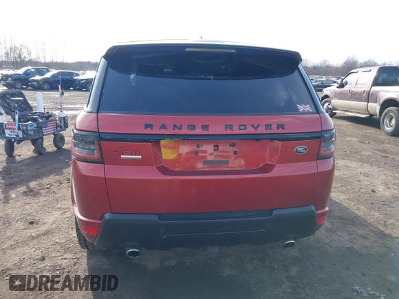 2014 Land Rover Range Rover Sport Autobiography with VIN SALWV2TF6EA382259, listed as a IAAI auction lot 41617792 with 128,379 mi miles. Bid and sale history available at carsss.com. Image 16.