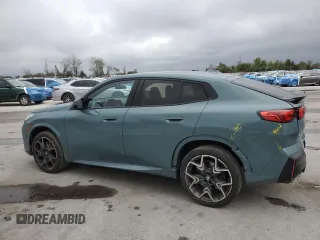 2024 BMW X2 M35i with VIN WBX83GM09R5Y61810, listed as a Copart auction lot 45999675 with 7,732 mi miles and Salvage Title. Bid and sale history available at carsss.com. Image 2.