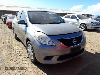 2012 Nissan Versa SV with VIN 3N1CN7AP5CL895790, listed as a Copart auction lot 65652525 with Not provided miles and Clean title. Bid and sale history available at DreamBid. Image 4.