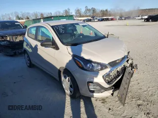 2020 Chevrolet Spark LS with VIN KL8CB6SA4LC440556, listed as a Copart auction lot 48289735 with 55,681 mi miles and Salvage Title. Bid and sale history available at carsss.com. Image 4.