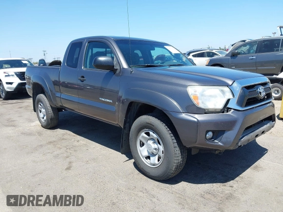 2014 Toyota Tacoma PreRunner with VIN 5TFTU4GN2EX063433, listed as a IAAI auction lot 42550709 with 167,990 mi miles and . Bid and sale history available at DreamBid. Image 1.
