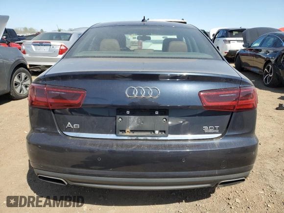 2016 Audi A6 Premium Plus z VIN WAUFGAFC3GN191565, wystawiony jako Copart lot #56167615 z przebiegiem 129 034 mil mil oraz Czysty tytuł • Clean title. Historia ofert i sprzedaży dostępna na DreamBid. Obrazek 6.