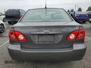 2005 Toyota Corolla CE with VIN 1NXBR32EX5Z403620, listed as a Copart auction lot 58641705 with 38,270 mi miles and Salvage title. Bid and sale history available at DreamBid. Image 6.