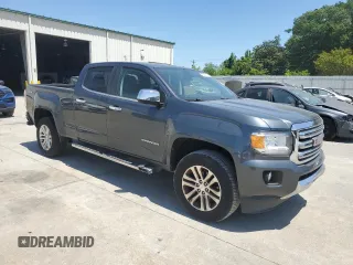2015 GMC Canyon 4WD SLT z VIN 1GTG6CE30F1182562, wystawiony jako Copart lot #55382605 z przebiegiem 97 183 mil mil oraz Szkoda całkowita • Salvage title. Historia ofert i sprzedaży dostępna na DreamBid. Obrazek 4.