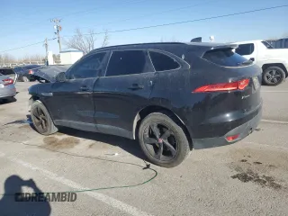 2018 Jaguar F-Pace 25t Premium with VIN SADCJ2FX4JA267748, listed as a Copart auction lot 48262585 with 61,234 mi miles and Clean Title. Bid and sale history available at DreamBid. Image 2.