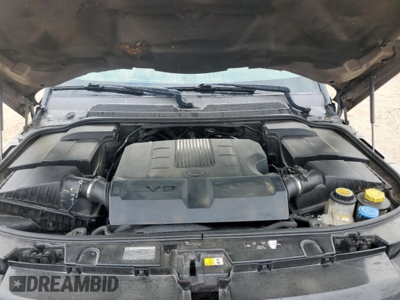 2013 Land Rover Range Rover Sport HSE Lux with VIN SALSK2D42DA799459, listed as a Copart auction lot 54314655 with 122,968 mi miles and Salvage Title. Bid and sale history available at DreamBid. Image 12.