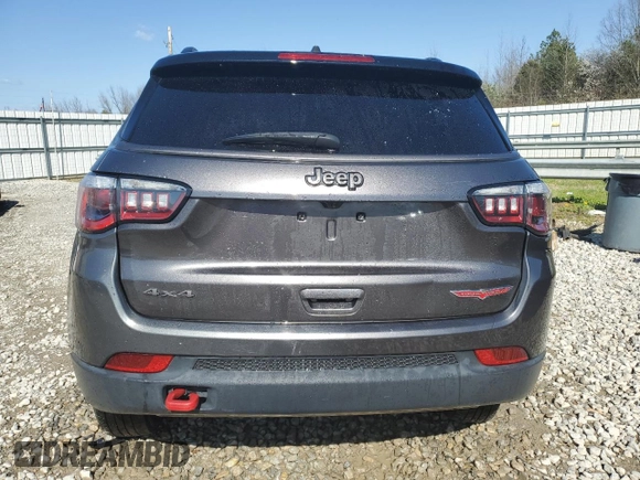 2020 Jeep Compass Trailhawk с VIN 3C4NJDDB2LT214453, выставлен на аукционе Copart как лот 48806905 с пробегом 87 560 миль миль и Чистый • Clean title. История ставок и продаж доступна на DreamBid. Изображение 6.
