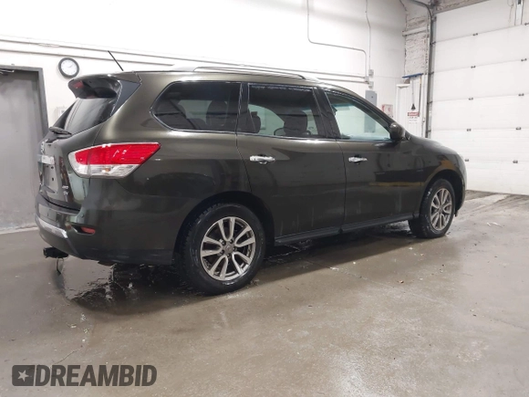 2015 Nissan Pathfinder SL with VIN 5N1AR2MM3FC650012, listed as a IAAI auction lot 42402958 with 118,329 mi miles and . Bid and sale history available at DreamBid. Image 4.