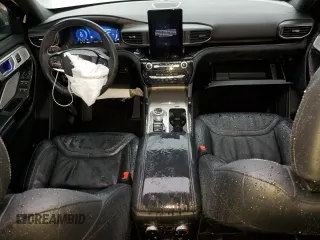 2024 Ford Explorer ST with VIN 1FM5K8GC2RGA44628, listed as a Copart auction lot 85439334 with 7,889 mi miles and Salvage Title. Bid and sale history available at carsss.com. Image 8.