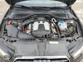 2015 Audi A6 3.0T Premium Plus with VIN WAUFGAFC4FN015316, listed as a Copart auction lot 38274453 with 99,789 mi miles. Bid and sale history available at carsss.com. Image 11.