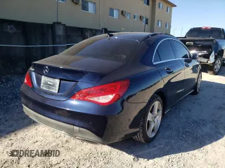 2018 Mercedes-Benz CLA with VIN WDDSJ4EBXJN601496, listed as a Copart auction lot 62196602 with 54,351 mi miles. Bid and sale history available at carsss.com. Image 4.