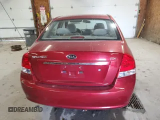 2009 Kia Spectra EX with VIN KNAFE222495664515, listed as a Copart auction lot 77566074 with 151,615 mi miles and Clean Title. Bid and sale history available at carsss.com. Image 6.