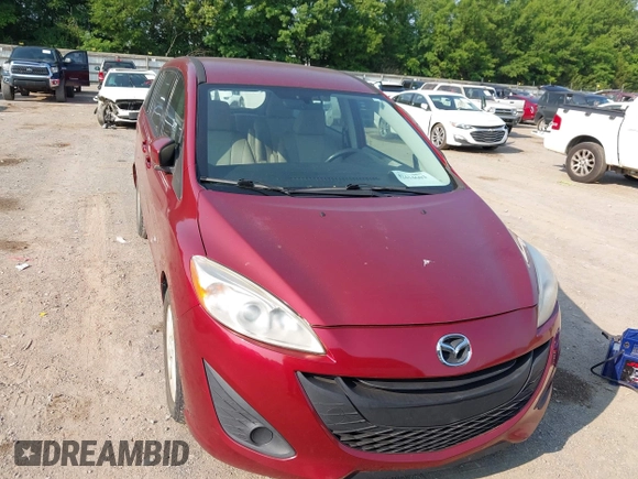 2014 Mazda 5 Sport with VIN JM1CW2BL6E0168411, listed as a IAAI auction lot 42414603 with 149,688 mi miles and . Bid and sale history available at DreamBid. Image 6.