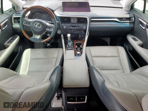 2016 Lexus RX 350 with VIN 2T2BZMCA4GC032889, listed as a Copart auction lot 62351685 with 114,556 mi miles and Salvage title. Bid and sale history available at DreamBid. Image 8.