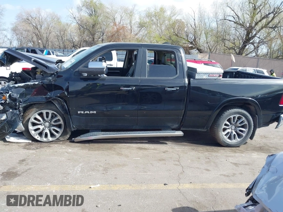 2019 Ram 1500 Laramie with VIN 1C6SRFDTXKN545769, listed as a IAAI auction lot 41969816 with 98,230 mi miles. Bid and sale history available at carsss.com. Image 13.