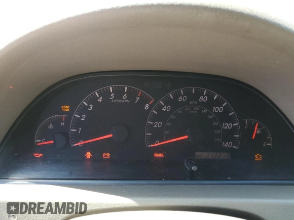 2005 Toyota Camry STD z VIN JTDBE32K850302413, wystawiony jako Copart lot #60884445 z przebiegiem 342 219 mil mil oraz Czysty tytuł • Clean title. Historia ofert i sprzedaży dostępna na DreamBid. Obrazek 9.