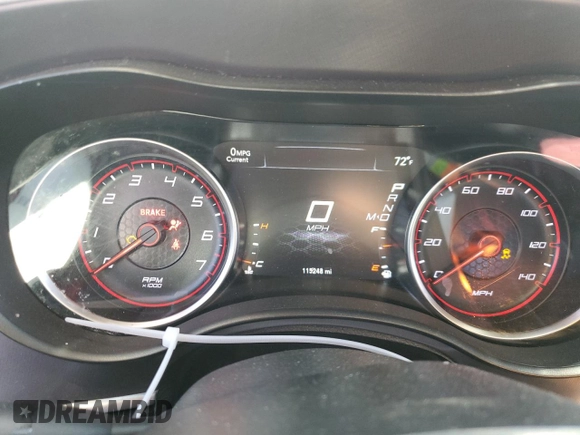 2019 Dodge Charger SXT with VIN 2C3CDXBG7KH745559, listed as a Copart auction lot 48002275 with 115,248 mi miles and Salvage title. Bid and sale history available at DreamBid. Image 9.